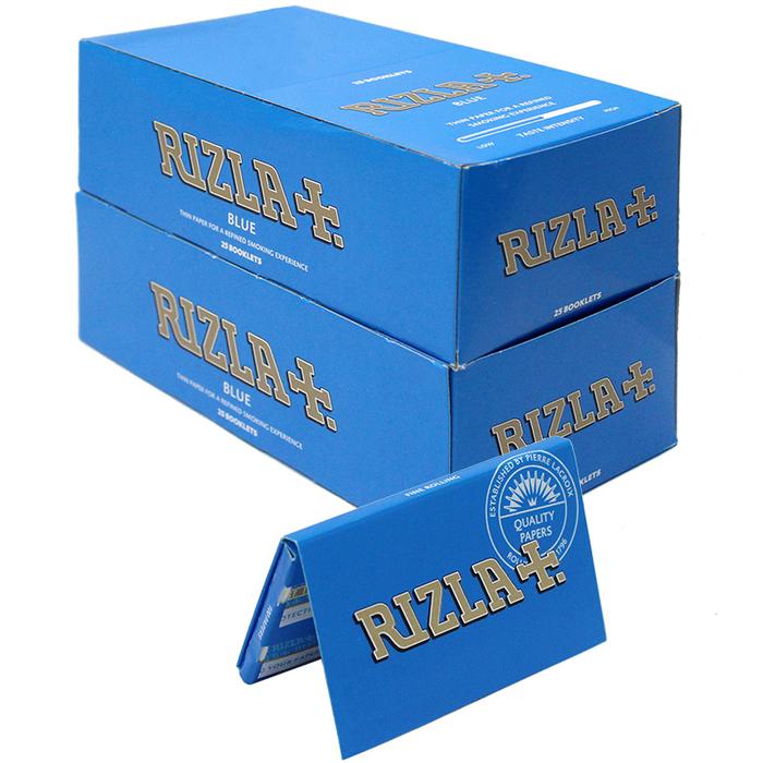 Rizla Bleu – Papier à Rouler Premium, Paquet De 50 Feuilles, 50 Paquets Par Lot - 10