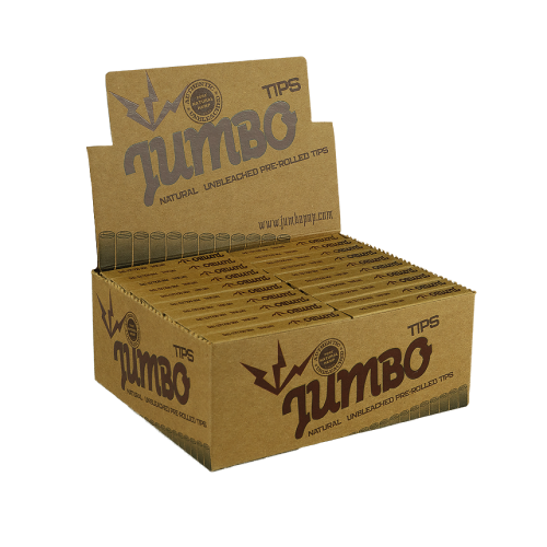 Jumbo Brown Filter Tips | 20 Packs