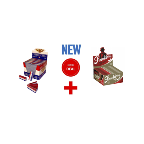 SMOKING GOLD + DIAMOND LEAF HOLLAND STYLED FILTER TIPS