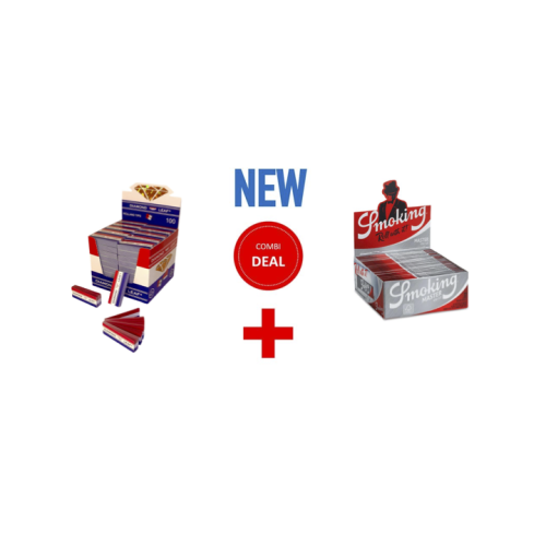 SMOKING MASTER + DIAMOND LEAF HOLLAND STYLED FILTER TIPS