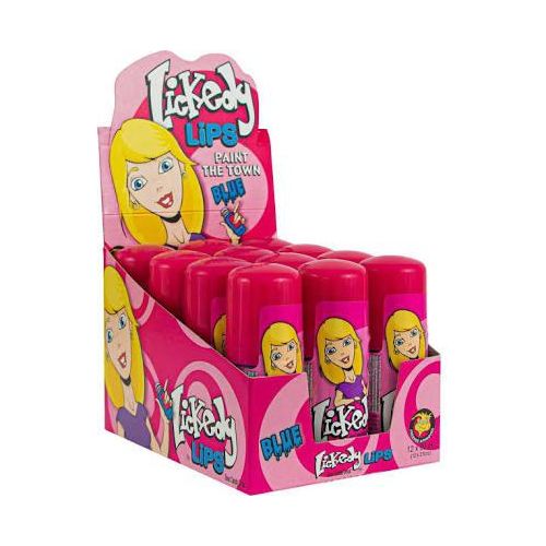 Lickedy Lips Blue 12 pieces