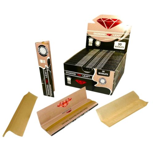 DIAMOND UNBLEACHED KING SIZE SLIM BOX/50