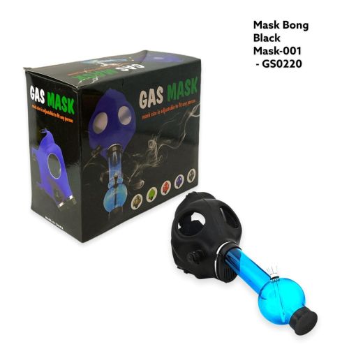GAS MASK BONG MULTI COLOURS