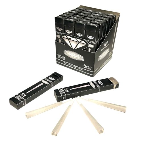 DIAMOND LEAF WHITE CONES 1 PC/ PACK 4