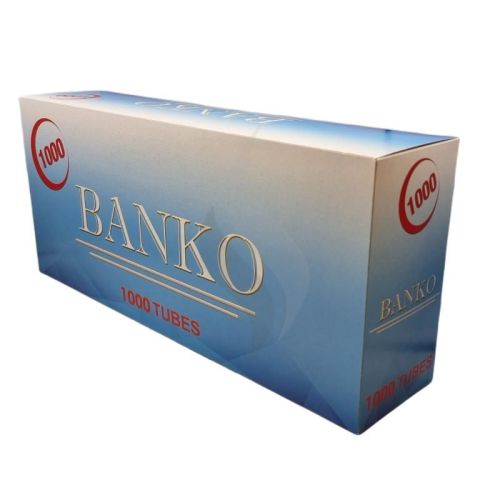 BANKO SIGARETTEN HULZEN TUBES BOX/1000