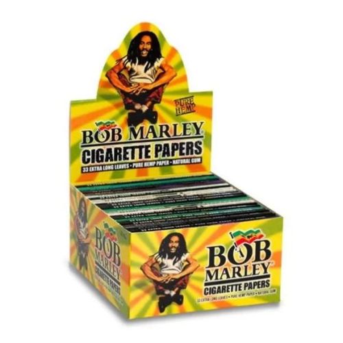BOB MARLEY KING SIZE SLIM ROLLING PAPERS BOX/50