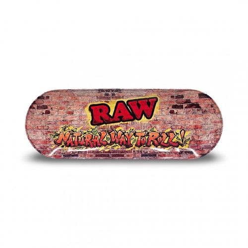 RAW SKATEBOARD ROLLING TRAY GRAFFITI