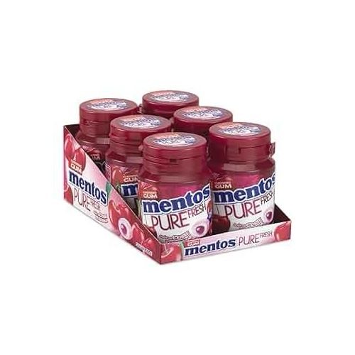 MENTOS CHERRY BOTTLE 6 x 60 GR