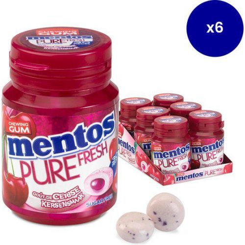 MENTOS CHERRY BUBBLEGUM BOX/6