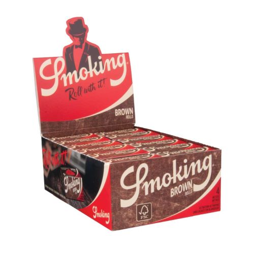 SMOKING BROWN ROLLS BOX/24