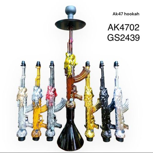 HOOKAH AK47 DESIGN MIX COLOURS