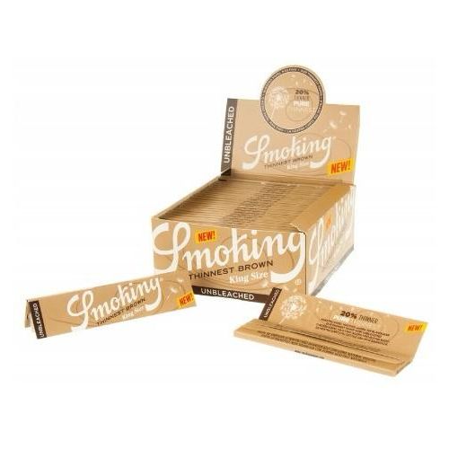 SMOKING BROWN THINNEST KING SIZE