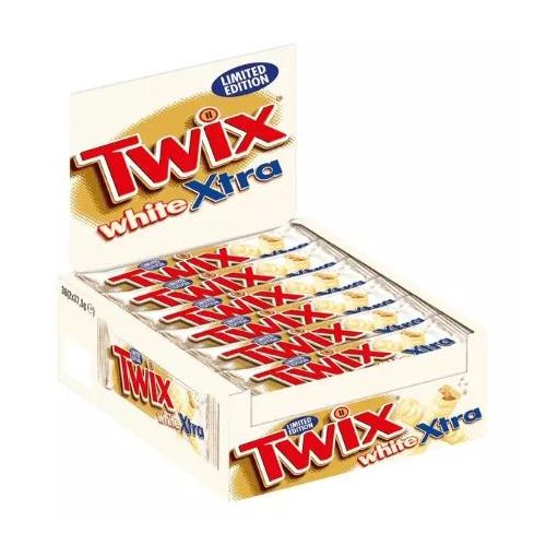TWIX WHITE XTRA BOX/30