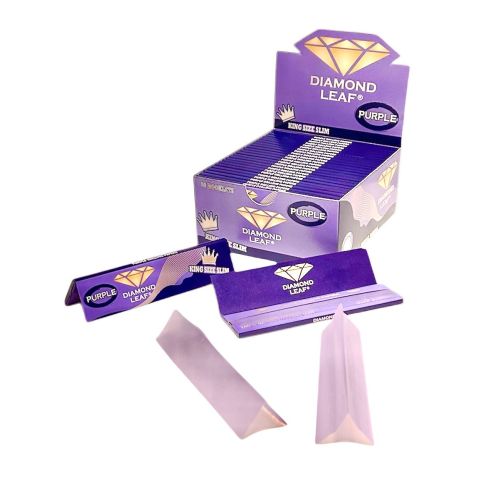 DIAMOND LEAF PURPLE SLIM BOX/50
