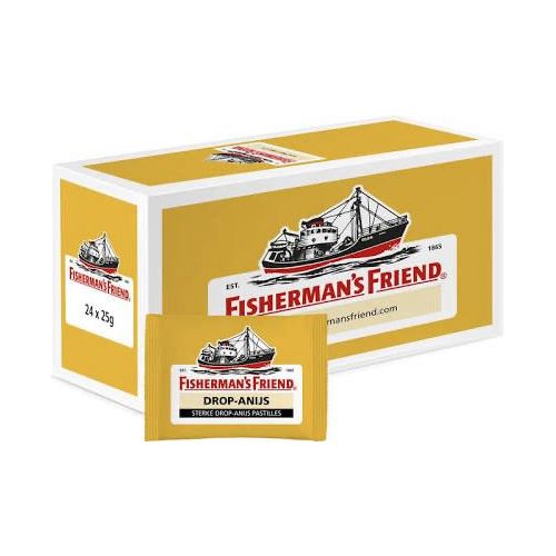 FISHERMAN’S FRIEND DROP-ANIJS 24 PAKJES X 25 GRAM
