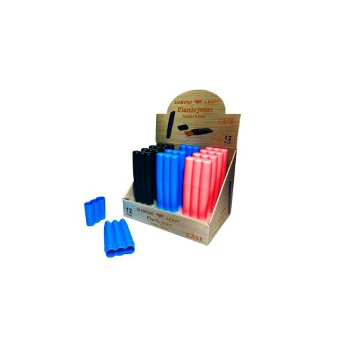 DIAMOND LEAF JOINT HOLDER MIX COLOURS BOX/12