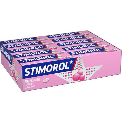 Stimorol bubble mint flavour chewing gum - 30 pakjes
