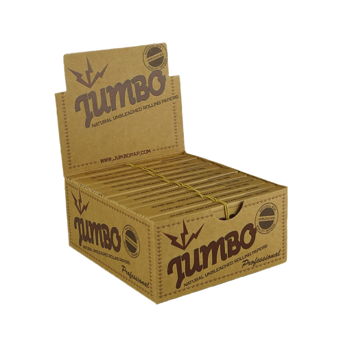 Jumbo Brown Kingsize Slim vloei + filtertips | 24 pakjes