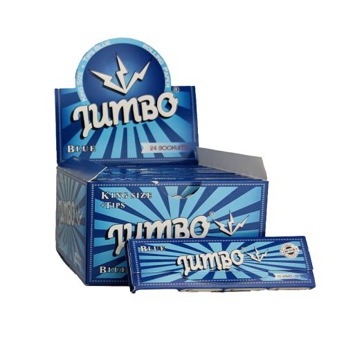 Jumbo Blue Kingsize vloei | 50 pakjes