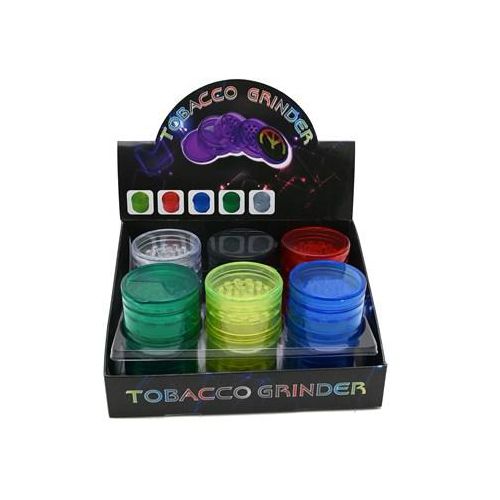 PLASTIC GRINDER 2 PARTS BOX/12