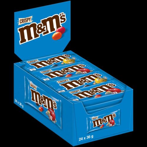M&M’S CRISPY 24 x 36GR BOX/24