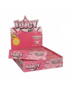 Juicy Jay's Suikerspin gearomatiseerde Kingsize Slim vloei | 24 pakjes