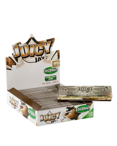 Juicy Jay's Kokos gearomatiseerde Kingsize Slim vloei | 24 pakjes