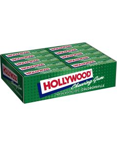 Hollywood | Kauwgom | Chlorophylle | Doos van 30 pakjes