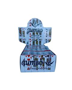 Jumbo poker filter tips box/100