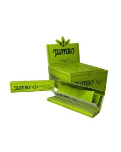 Jumbo Green vloei + filtertips | 24 pakjes