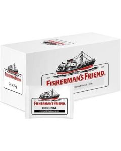 FISHERMAN’S FRIEND ORIGINAL 24 PAKJES  X 25 GRAM