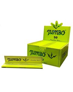 Papiers roulants Jumbo Green Kingsize Slim | 50 packs