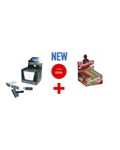 SMOKING GOLD + DIAMOND LEAF FILTER TIPS COMBIDEAL