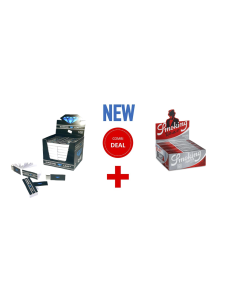 SMOKING MASTER + DIAMOND LEAF FILTER TIPS COMBIDEAL