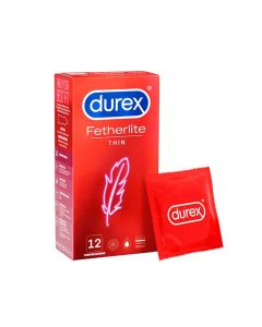DUREX FETHERLITE THIN BOX/12 CONDOOMS