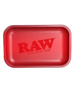 RAW Rolling Tray – Matte Red (Medium)