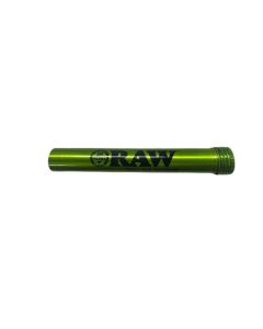 Raw Aluminium Tube Emerald Green