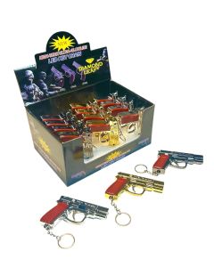 FLASHLIGHT + LASER GUN SHAPED DESIGN 1PC