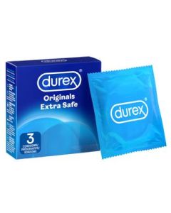 DUREX EXTRA SAFE 3 PC IN A PACK BOX/1