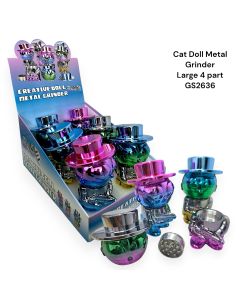 CAT DOLL METAL GRINDER 4 PARTS