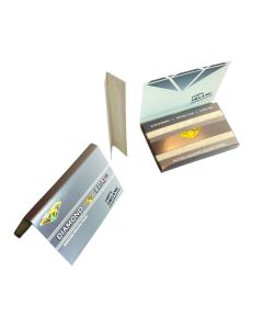 DIAMOND LEAF SILVER DOUBLE 1 BOOKLETS