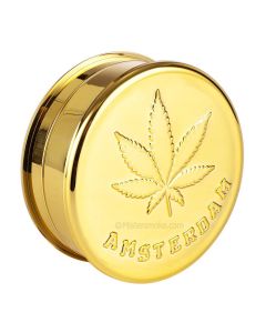 GOLDEN GLOSSED PLASTIC GRINDER