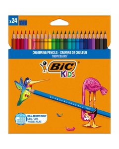BIC Kids Tropicolors kleurpotloden - 24 stuks