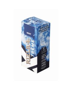 RIZLA FLAVOR CARDS FRESH MINT, FOR FLAVORING CIGARETTES, 25 CARDS PER BOX/25