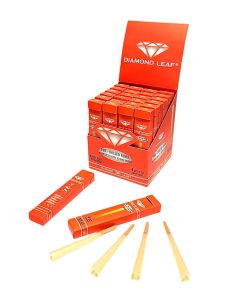 DIAMOND LEAF BROWN CONES 4 PACK
