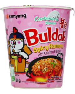Samyang Buldak Ramen Noodles Small Cup carbonara 1 PC