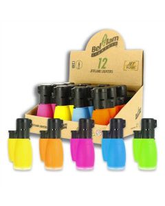 BELFLAM JETLAME NEON KLEUR AANSTEKERS (12 STUKS)