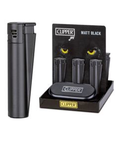 CLIPPER MATT BLACK JETFLAME METAL 1PC