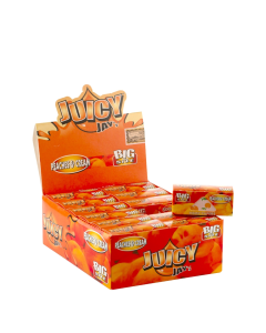 Juicy Jay's Perzik & Cream gearomatiseerde rolls | 5 meter per rol | 24 rollen