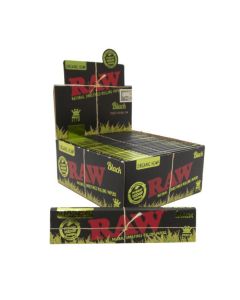 RAW Black Kingsize Slim vloei | 50 pakjes